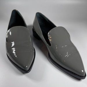 Stuart Weitzman "Runatab" loafer, smoke grey, size 8.5